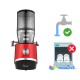 Sana Juicer 878 s násypkou - barva bílá - Luxusní šnekový odšťavňovač 