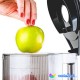 Sana Juicer 878 s násypkou - barva bílá - Luxusní šnekový odšťavňovač 