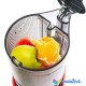 Sana Juicer 878 s násypkou - barva bílá - Luxusní šnekový odšťavňovač 